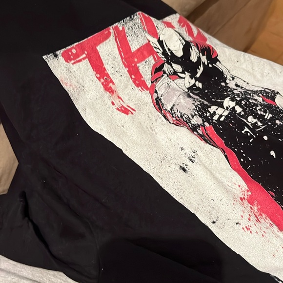 🖤🖤 Men's Marvel Thor Paint Splatter Print T-Shirt - Picture 5 of 6